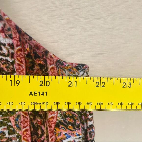 True Craft Tapestry Print Sleeveless Flowy Top Bohemian Large - Picture 6 of 7